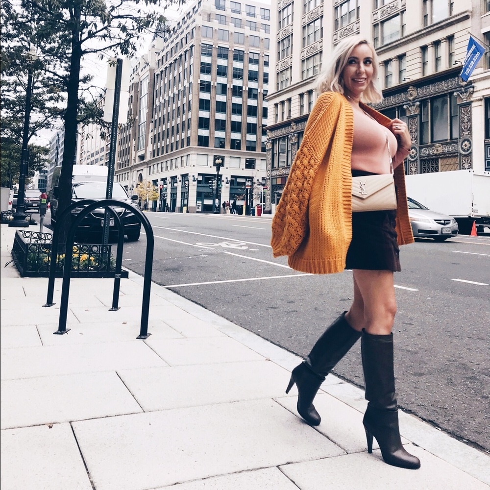 Gucci Brown Leather Boots